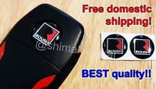 2x LOGO Roush Ford Mustang F-150 key FOB emblem 14mm resin sticker BEST QUALITY picture