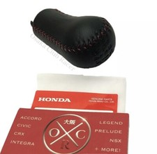 Genuine OEM 97-98 Acura Integra Type R Leather Shift Knob NEW 99-00 EM1 Civic Si picture