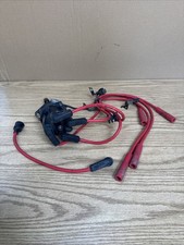 ✅ 89–90 Nissan 240SX KA24E OEM Distributor Assembly SOHC + ACCEL PLUG WIRES picture