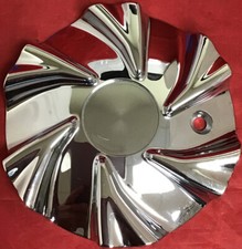 ONE NEW CONCEPT R Racing Wheels Chrome Center Cap Part# 186770/2000928 /13600 picture