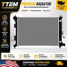 For 2011-2013 Elantra Coupe AT MT Radiator Factory Style Aluminum Core 13202 picture