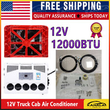 12V Truck Air Conditioner Split A/C Kit for Semi Trucks Bus RV Caravan 12000 BTU picture