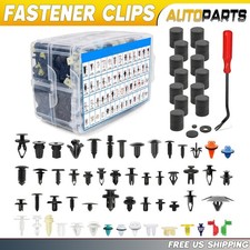 1501PCS Car Retainer Clips Auto Panel Trim Fasteners Push Pin Rivet Bumper Kit picture