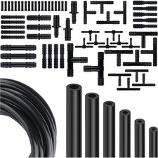 5FT 3 4 5 6 8 10mm Automotive Vacuum Silicone Hose + 113 Connectors For Lexus picture