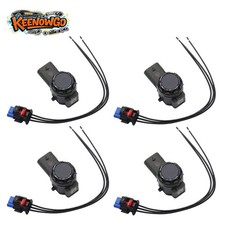 4x Parking Sensor + Connector Fits VW Audi 5WA919275 5WA919275B 5WA919275BGRU picture