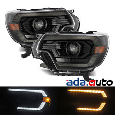 For 12-15 Toyota Tacoma PRO-Series Projector Headlights Replacement Alpha-Black picture