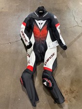 Dainese Laguna Seca 6 Men’s Perf 1PC Leather Suit - Size 48 picture