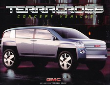 2001 GMC Truck Terracross Concept Show Sales Brochure picture