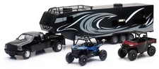 New Ray Toys Dually With Toy Hauler RAM« Dually with Toy Hauler 37046 picture