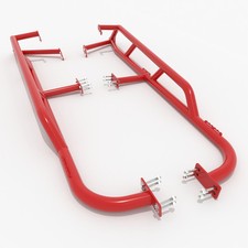 HMF Rock Sliders for Honda Talon 4 (19-25) Red picture