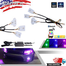 For 2015-20 Dodge Charger Bluetooth APP RGBW Multi-Color LED DRL Board Headlight picture