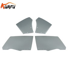4PCs Left+Right Quarter Side Dark Door Glass For Chevy Chevelle Malibu 1970-72 picture