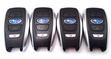 OEM LOT of 4 SUBARU SMART KEY KEYLESS REMOTE FOB TRANSMITTER HYQ14AHK picture