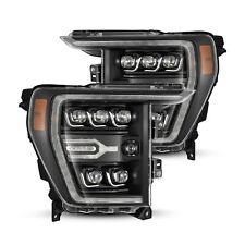 For 21-23 Ford F-150 F150 Black LED Projector Headlight Lamp Alpharex NOVA picture