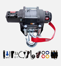 3000lb Warn Winch + Rubber Stopper. Brand New Still In Box picture