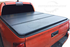 5.5FT Hard Tri-Fold Tonneau Cover Truck Bed For 2022-2024 Toyota Tundra picture