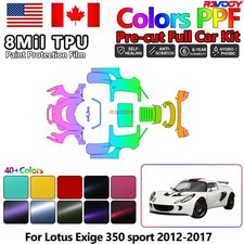 Color Precut PPF Paint Protection Film For Lotus Exige 350 sport 2012-2017 picture