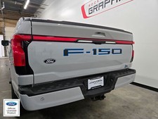 2022-2025 Ford Lightning Tailgate Letter With Outline F150 Vinyl Decals Stickers picture