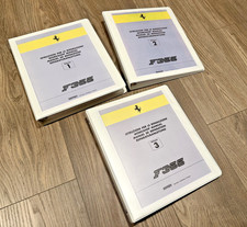 1994-99 FERRARI F355 WORKSHOP MANUAL VOLUME 1, 2 & 3 TECHNICAL SERVICE REPAIR picture