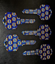 5x NAPA Auto Parts Key Blanks -  National Automotive Parts Association picture