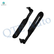 Pair of 2 LH RH Black Metal Inside Door Handles For 1987-1996 Ford F-150 picture