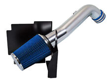 BCP BLUE 01-04 Sierra/Silverado 6.6L V8 Turbo Diesel Heat Shield Cold Air Intake picture
