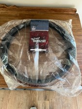 Rig Matters 65254 Black Woodgrain Steering Wheel Cover for 14.5