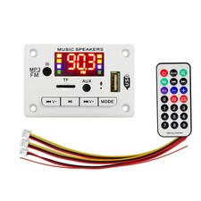 12V Bluetooth 5.0 USB AUX TF FM Car Audio Digital Decoder Board Module picture