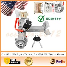 45020359 For 1995-2004 TOYOTA TACOMA IGNITION LOCK CYLINDER ASSEMBLY SWITCH KEYS picture