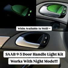 SAAB 9-3 Door Handle Lights Kit Upgrade (2003-12) - 2 Pcs w/ Instructions picture
