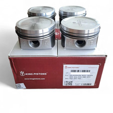UPGRADED KING 4x 81.01MM piston set for Audi Vw 1.8t 20v AEB AGU AQX APU AWD ANB picture