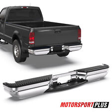 Chrome Rear Step Bumper Assembly For 1997-2004 Ford F150 1997-99 F250 StyleSide picture