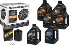 Maxima Oil Change Kit 20W50 Mineral Black for 84-99 Harley Davidson Evo Big Twin picture