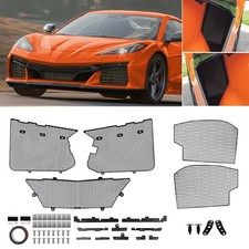 For Corvette C8 Z06 ERay 23+ Front Grill Radiator Guards Side Intake Mesh Grille picture