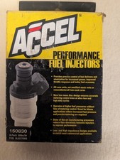 ACCEL 150830 Performance Fuel Injectors 30 lbs/hr LB/HR 8-Pack Brand New GM picture