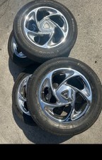 Vtg Rare Delgado Premium Alloy PIRELLI Wheels Set Of 4 picture