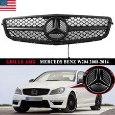 AMG Style Grille W/LED Star For 2008-2014 Mercedes Benz W204 C200 C250 C300 C350 picture