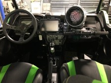 Kawasaki KRX & KRX4 1000 Cup Holder w/ Propane heater bracket And Heater MH4GC picture