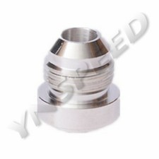 US SHIP AN-6 AN6 6AN -6AN Male Aluminum Weld Plug Fitting Round Base picture