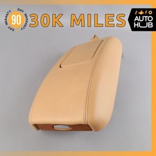 99-02 Bentley Arnage Center Console Arm Rest Armrest w/ Phone Beige OEM 30k picture
