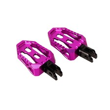 3.5“ Long Rider Purple Foot Pegs for Harley 18-25 Softail Street Bob Low Rider S picture
