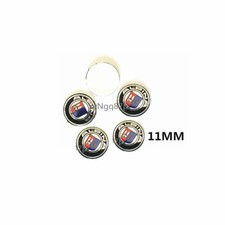 5X 11MM Car Remote Control Key Emblem Badge Aluminum Sticker for ALPINA B7 B3 B6 picture