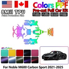 Color Precut PPF Paint Protection Film For Noble M600 Carbon Sport 2021-2026 TPU picture