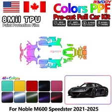 Color Precut PPF Paint Protection Film For Noble M600 Speedster 2021-2026 8.5mil picture