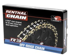 Renthal R3-3 SRS 520 Off-Road Chain-120, Gold 120 Links, picture