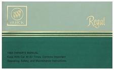 JEGS Owner's Manual for 1983 Buick Regal [Original Reprint] picture