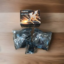 LED Headlight Fog Light Bulbs High & Low Beam White XWQHJW 9005 9006 9145  picture