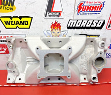 EDELBROCK 2975 VICTOR JR CHEVY SBC 350 400 5.7 4 BBL ALUMINUM INTAKE MANIFOLD picture