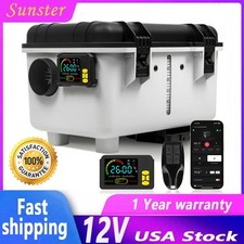 Sunster 8KW 12V 24V Diesel Air Heater Bluetooth & 110V AC Adapter For Car RV picture