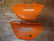 1976 Suzuki TS400 side covers picture
